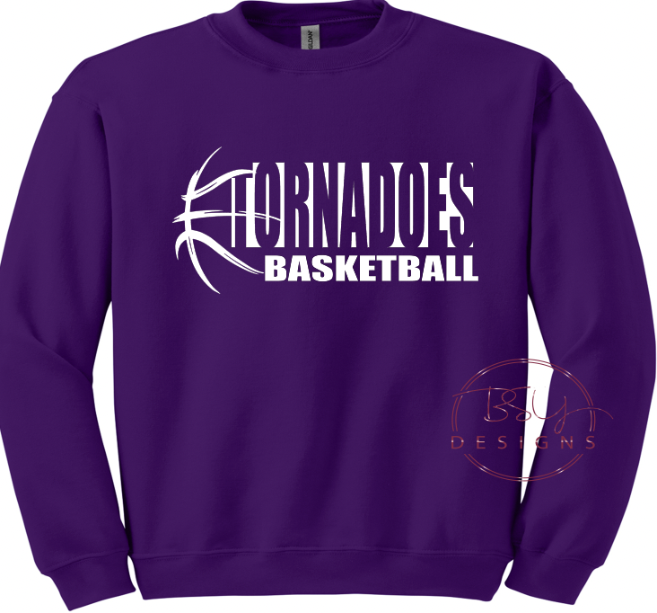 Tornadoes basketball cut out