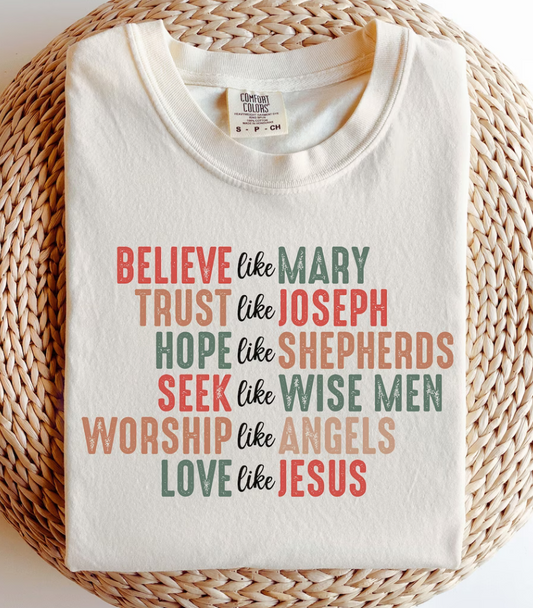 Believe like Mary...