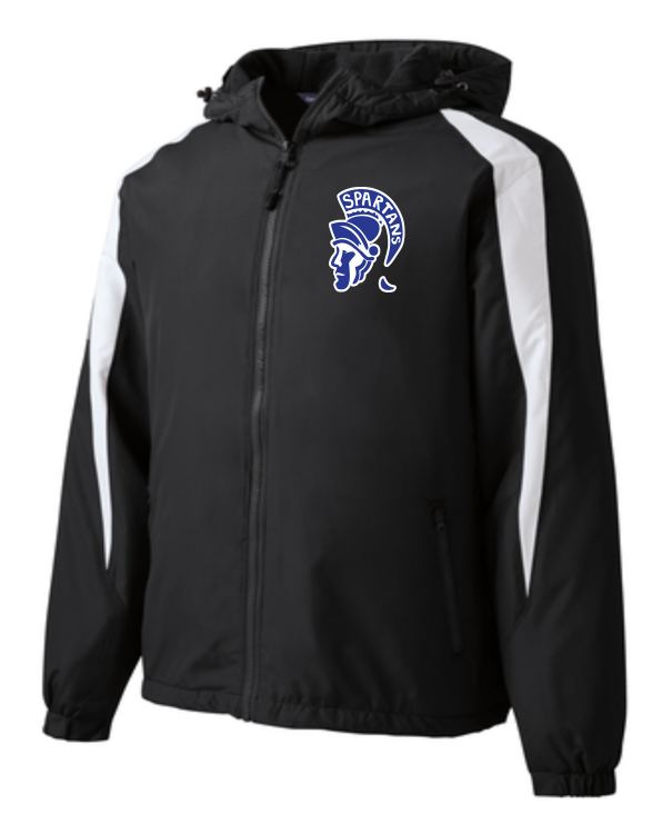 Sport Tek Fleece lined jacket with custom mascot