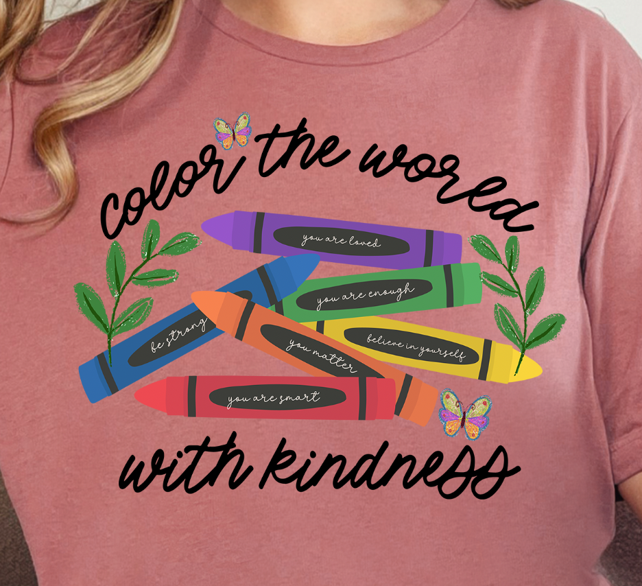 Color the world with kindness – BSY Designs