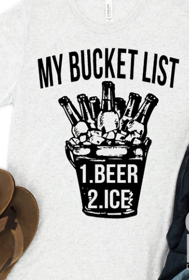 My bucket list