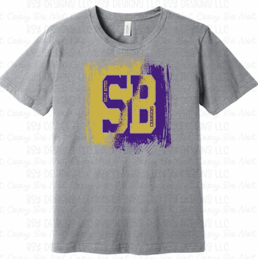Sully Buttes paint stripe