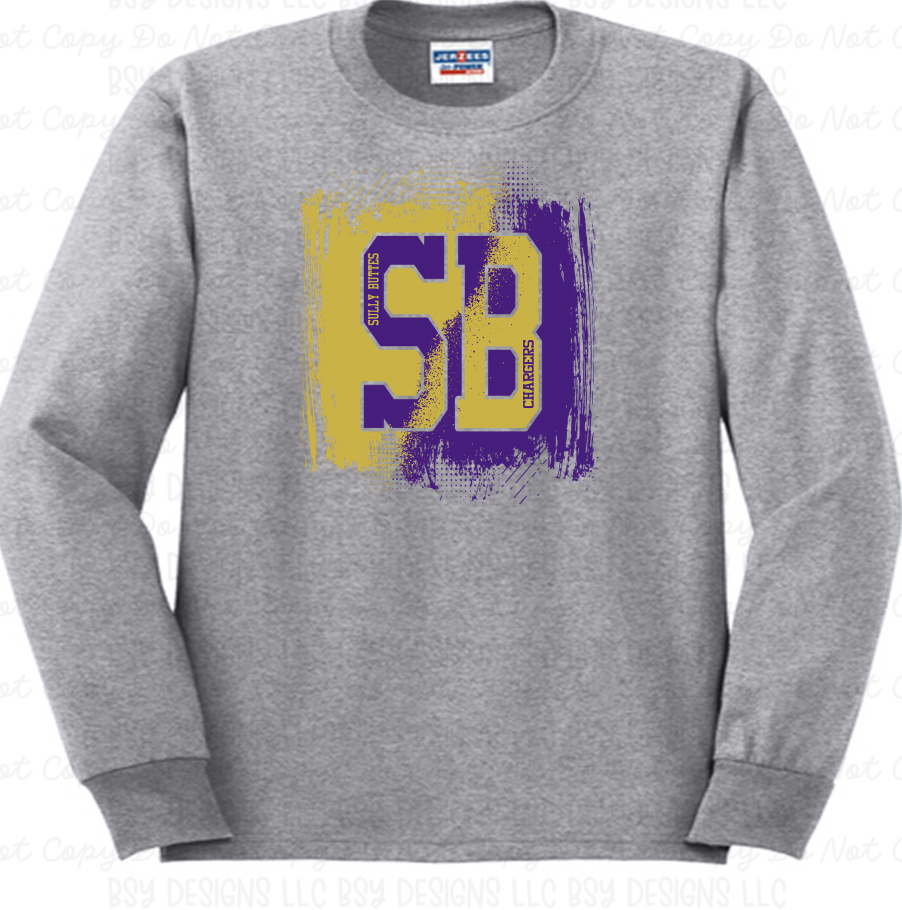 Sully Buttes paint stripe