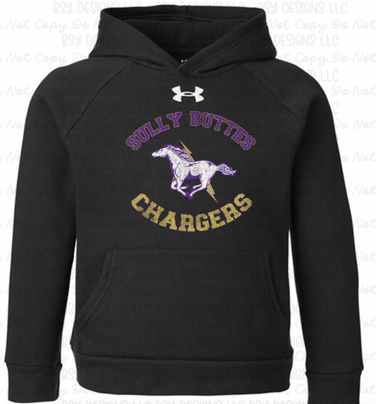Sully Buttes Under Armour youth hooded sweatshirt