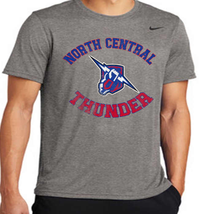 North Central Thunder distress Nike