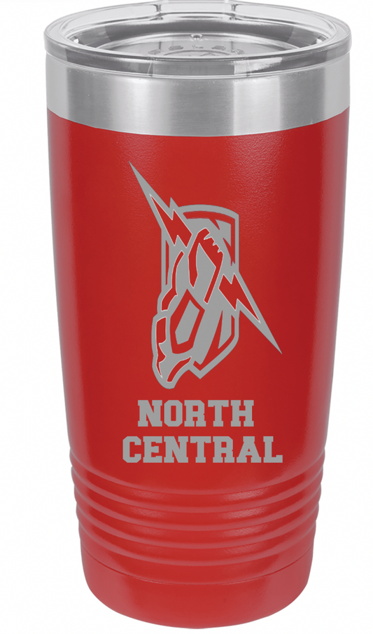North Central Thunder engraved tumblers (Polar Camel & Yeti)