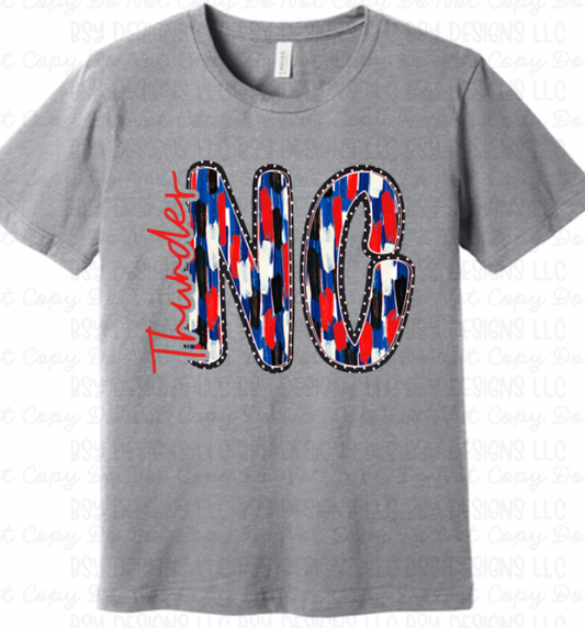 North Central Thunder stripe