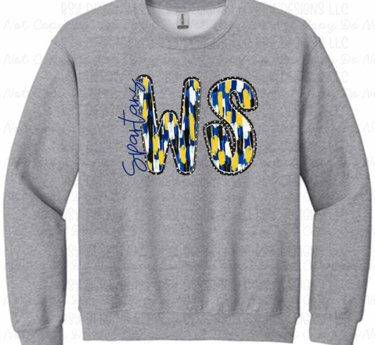 Wessington Springs Spartans stripe