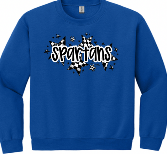 Spartans checkered