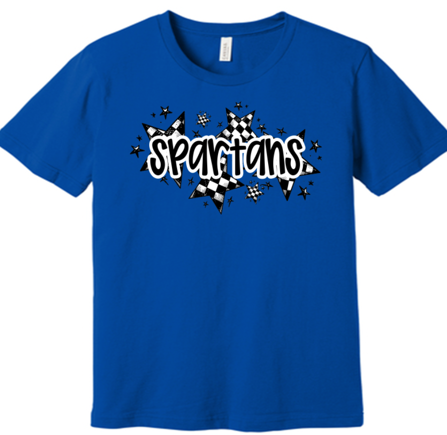 Spartans checkered