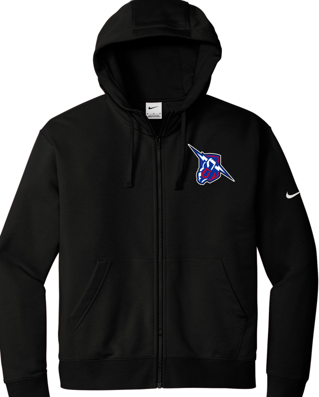 North Central Thunder Nike full zip with logo