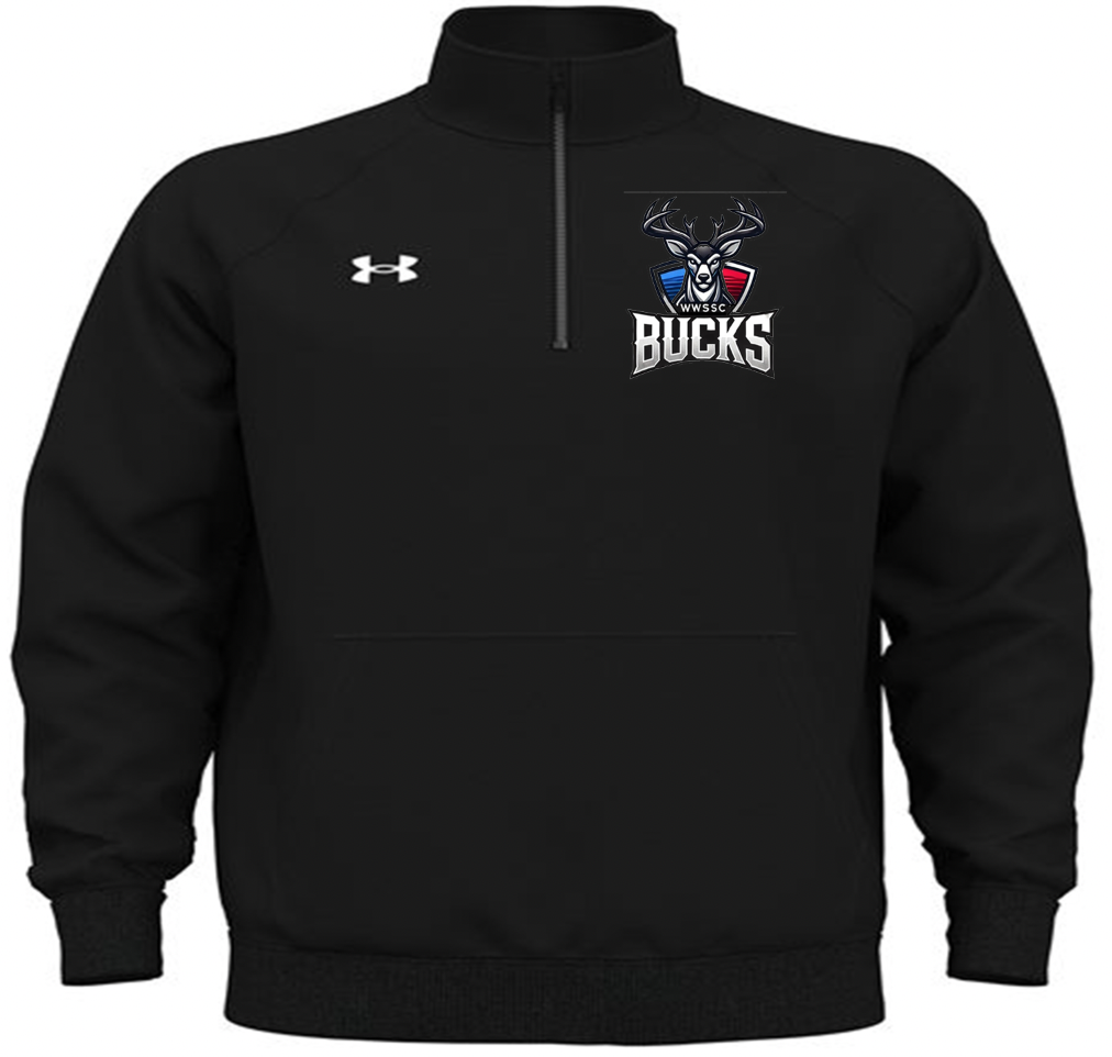 WWSSC Bucks Football UA Men's 1/4 zip pullover