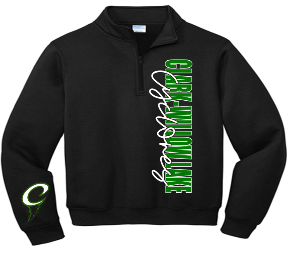 Clark-Willow Lake Cyclones 1/4 zip