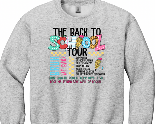 The back to school tour