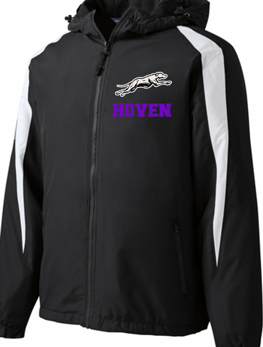 Sport Tek Fleece lined jacket Hoven Greyhounds