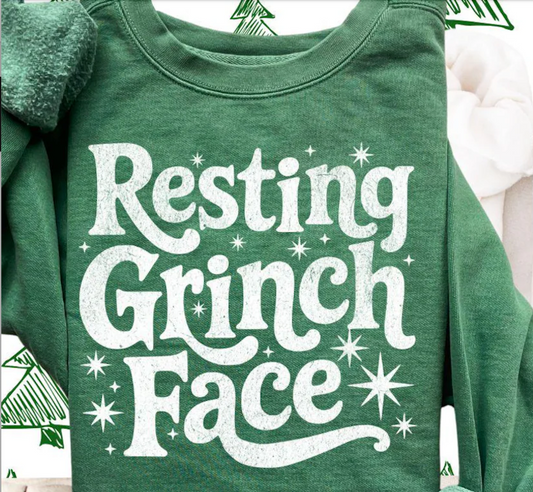 Resting Grinch Face
