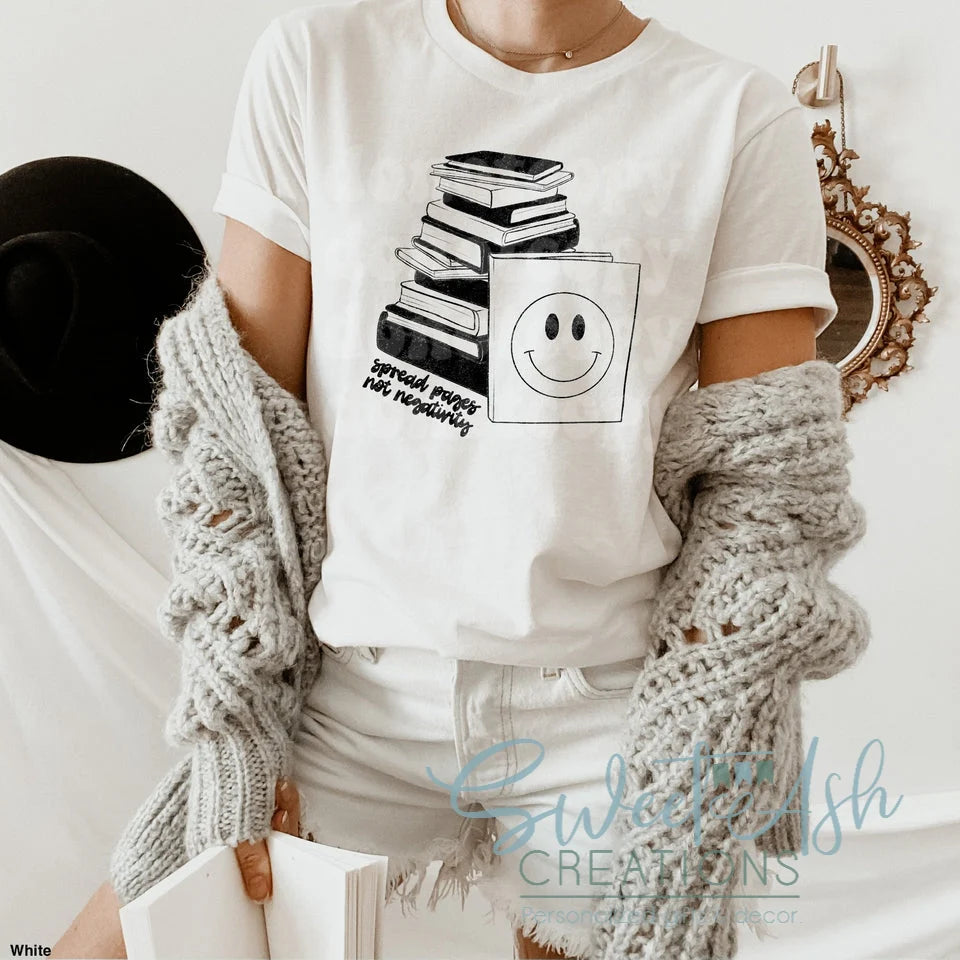 Spread pages not negativity