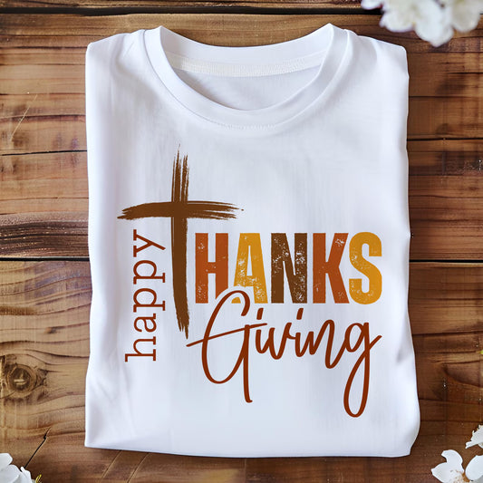 Happy Thanksgiving cross