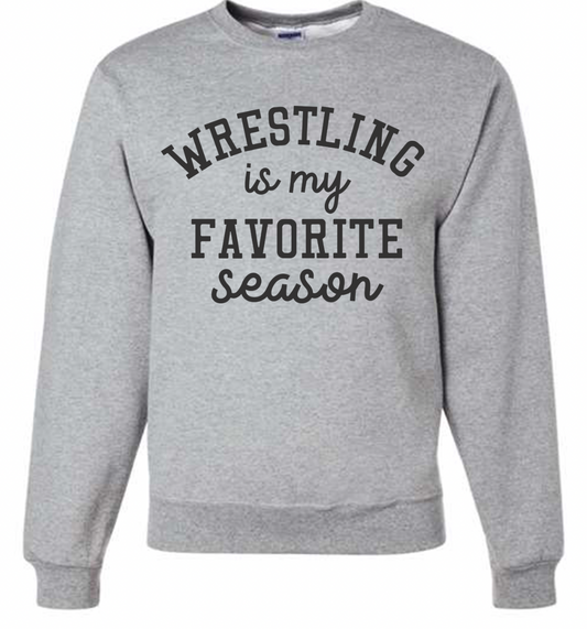 Wrestling is my favorite season