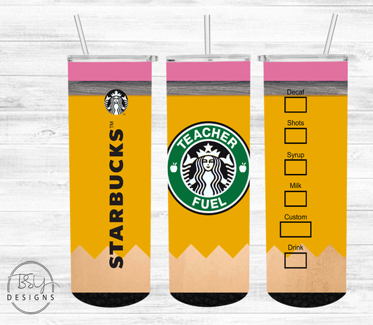 Teacher Fuel SB tumbler