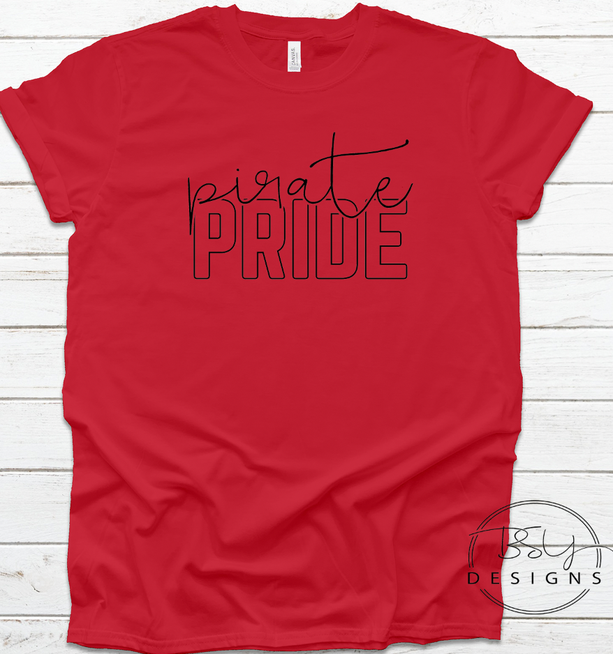 Pirate Pride Handwritten Youth/Toddler