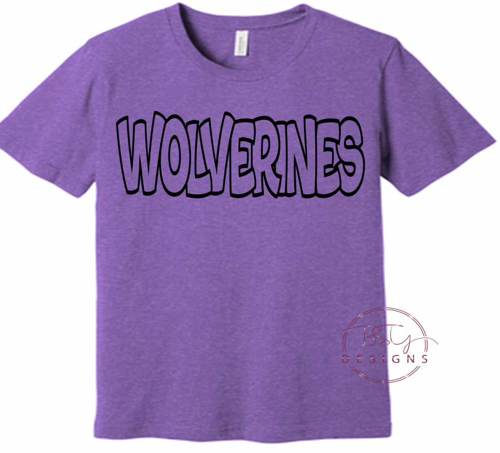 Wolverines outline