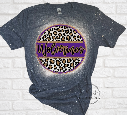 Wolverines Leopard Circle