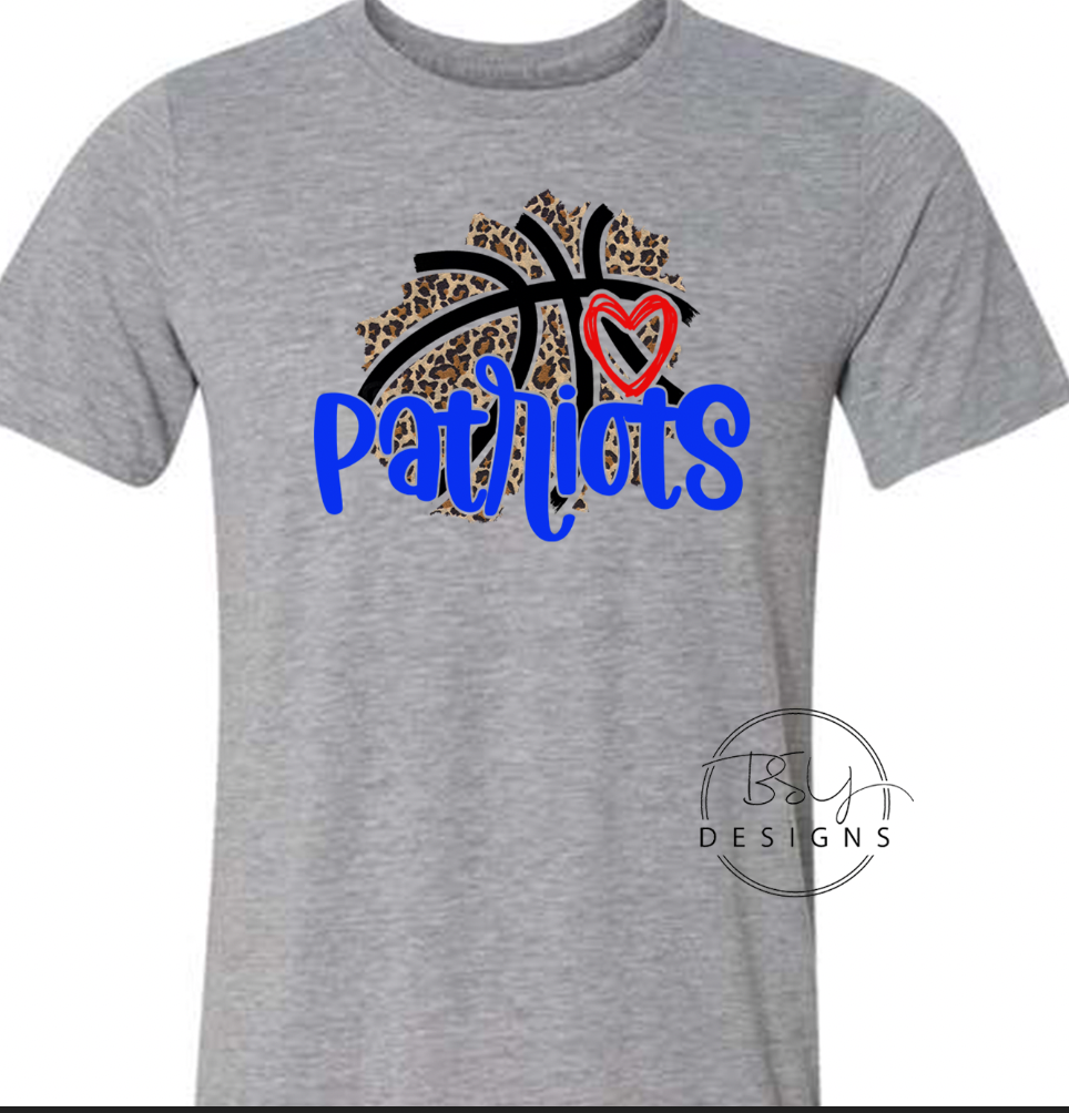Patriots Leopard Basketball Youth/Toddler