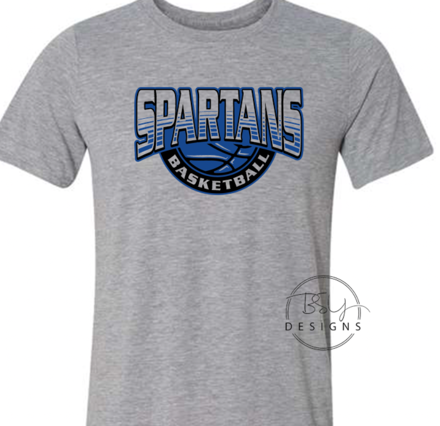 Youth/Toddler Spartan basketball