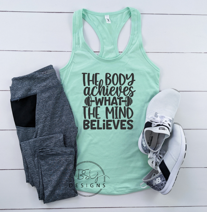 The body achieves what the mind believes