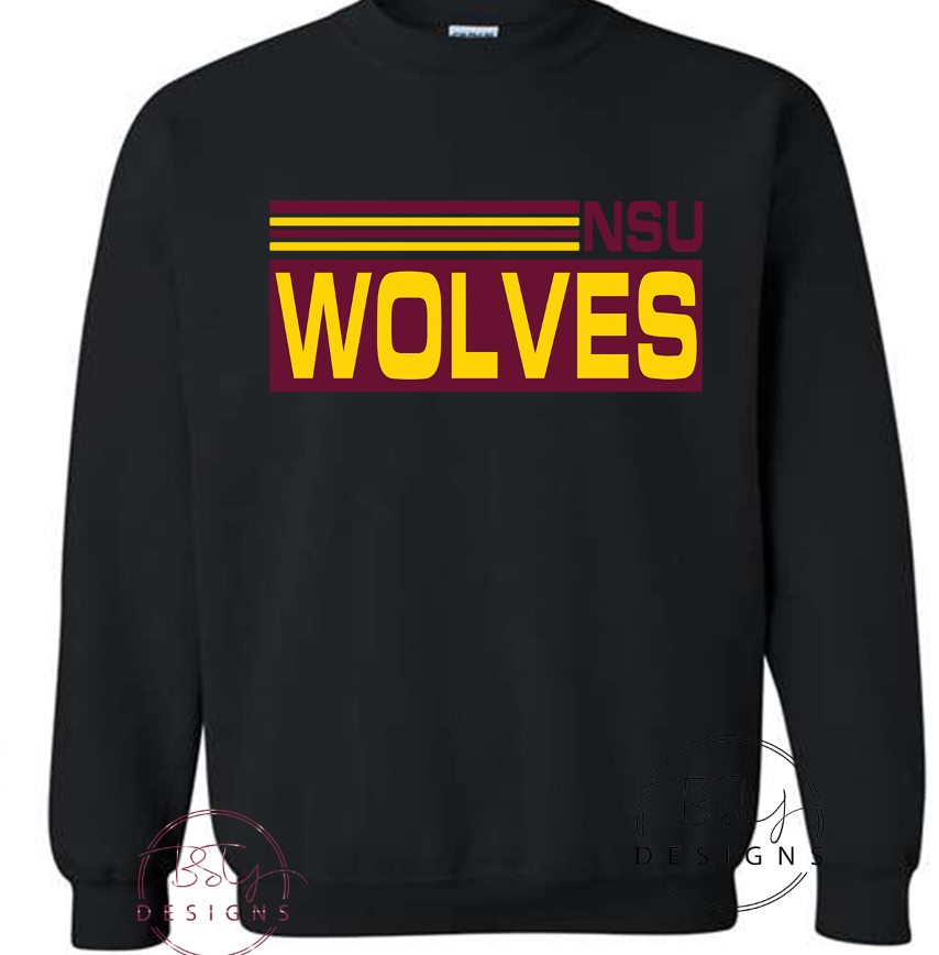 Youth/Toddler Wolves Stripe