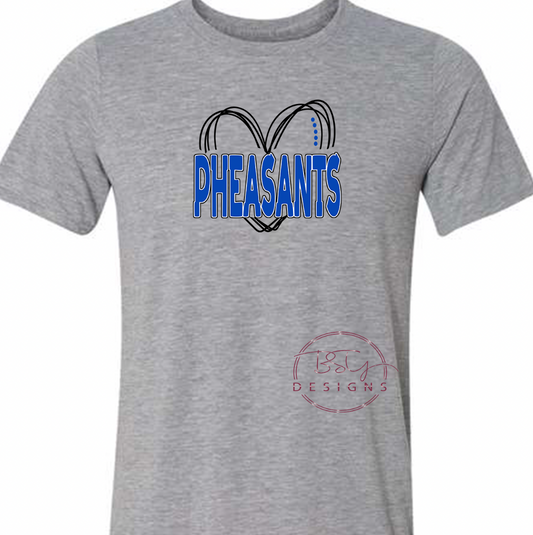 Pheasants heart youth/toddler